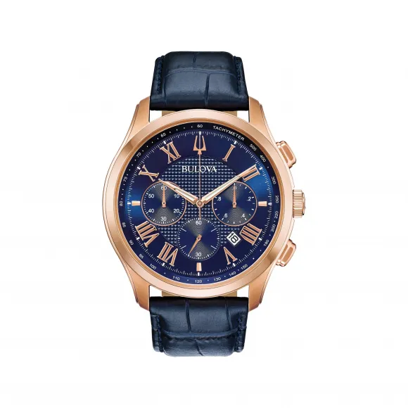 宝路华/Bulova  46.5 MM 不锈钢 石英机芯 手表 97B170
