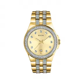 宝路华/Bulova  42 MM 不锈钢 石英机芯 手表 98B174