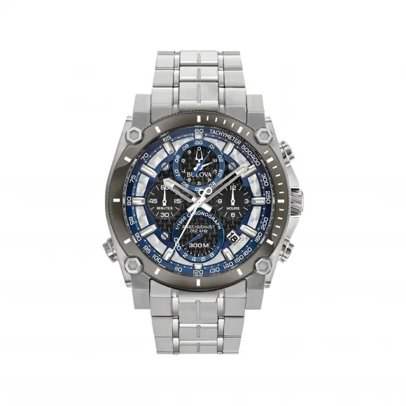 宝路华/Bulova  46.5 MM 不锈钢 石英机芯 手表 98B316