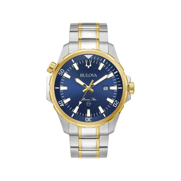宝路华/Bulova  43 MM 不锈钢 石英机芯 手表 98B384