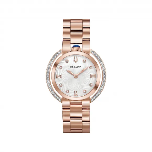 宝路华/Bulova  35 MM 不锈钢 石英机芯 手表 98R248