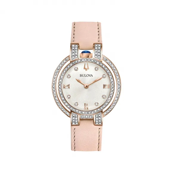 宝路华/Bulova  35 MM 不锈钢 石英机芯 手表 98R252