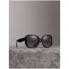 博百利/Burberry 女士 方框太阳眼镜 (黑色) 40665541