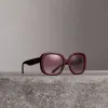 博百利/Burberry 女士 方框太阳眼镜 (勃艮第酒红色) 40665581