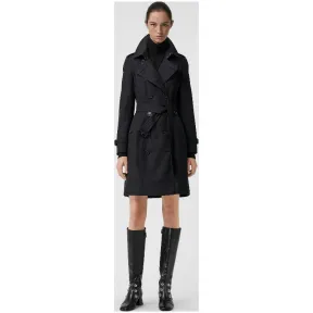博百利/Burberry 女士 切尔西版型 - Heritage Trench 风衣 (午夜色) 40733751