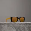 博百利/Burberry 女士 方框太阳眼镜 (黑色) 40789941