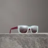 博百利/Burberry 女士 方框太阳眼镜 (蓝色) 40789971