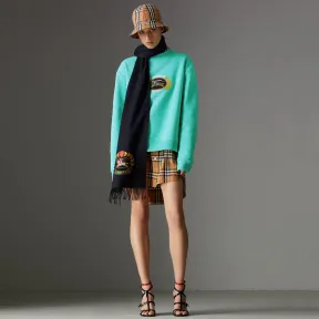 博百利/Burberry 女士 经典复刻系列平织运动衫 (湖绿色) 45480171