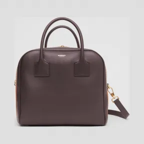 博百利/Burberry Cube - 中号条纹嵌花皮革立方包  P80126861