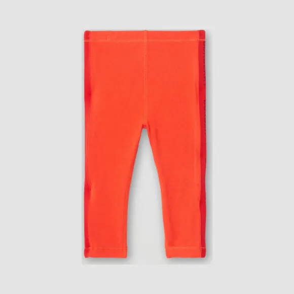 博百利/Burberry 童装 徽标装饰弹力棉质紧身裤 (亮红色) 80168171