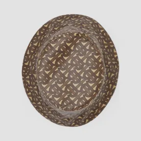 博百利/Burberry 专属标识印花渔夫帽 (马勒棕)  80238081