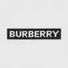 博百利/Burberry 徽标嵌花羊毛混纺发带 (黑色 / 白色)  80269981