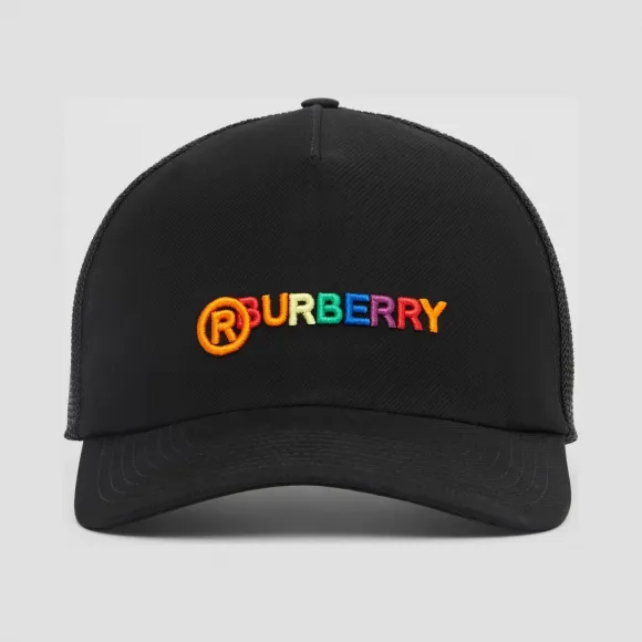 博百利/Burberry 女士 霓彩徽标棒球帽  80315431
