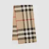 博百利/Burberry 女士 双面两用格纹羊绒围巾  80336121