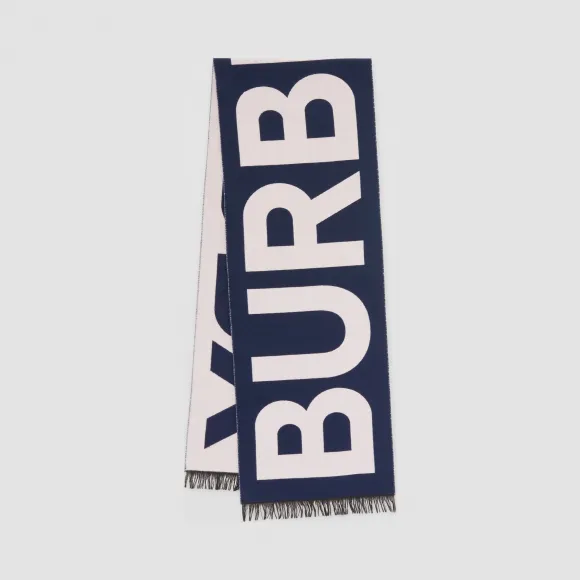 博百利/Burberry 女士 徽标羊毛提花围巾  80337151