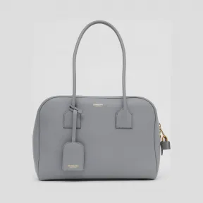 博百利/Burberry 女士 Cube – 中号皮革半立方包  80345131