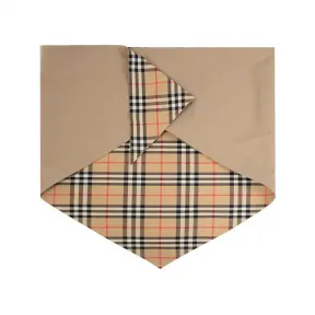博百利/Burberry 浅褐色 Vintage 格纹徽标围巾 80452751
