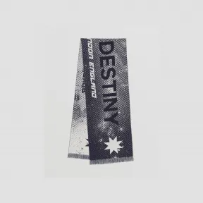 博百利/Burberry Destiny 字母提花羊毛围巾 (海军蓝) 80496621