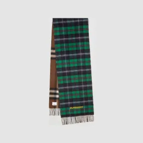博百利/Burberry 双面格纹羊绒围巾（多色） 80621911