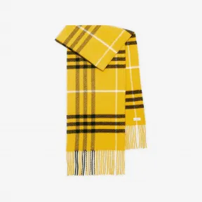 博百利/Burberry 格纹羊毛羊绒混纺围巾 80736821