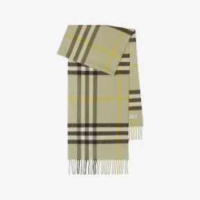 博百利/Burberry Burberry 格纹羊绒围巾 80778861