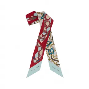 宝格丽/Bvlgari serpenti 女士 丝巾 迷你雪莱蛇 245724 