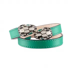 宝格丽/Bvlgari Serpenti Forever 女性 皮革手镯 39997 