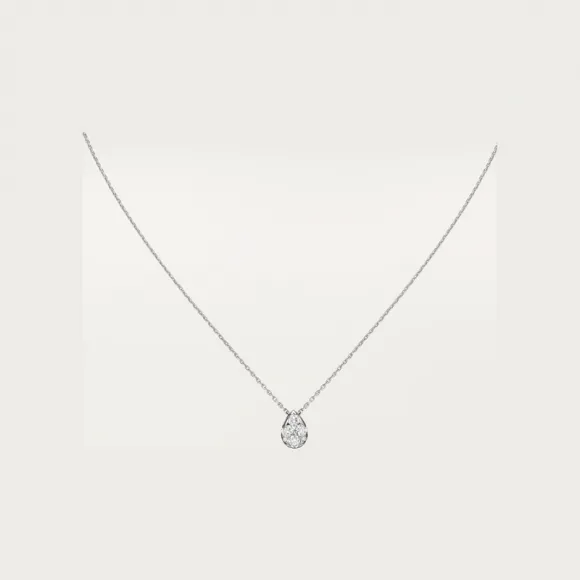 卡地亚/Cartier B7224573 - Etincelle de Cartier项链 18K白金 - 白金 钻石