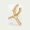 卡地亚/Cartier B8301432 Écrou de Cartier左耳环 18K黄金 黄金 
