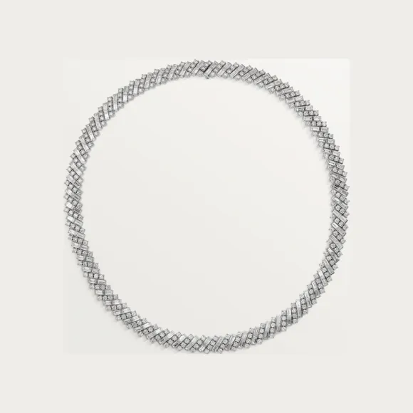 卡地亚/Cartier H7000130 - Reflection de Cartier项链 镶嵌钻石 18K白金 - 白金 钻石