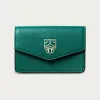 卡地亚/Cartier L3002162 Panthère de Cartier卡地亚猎豹系列拉链名片夹 绿色 小牛皮 亮绿色小牛皮 镀金饰面