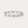 卡地亚/Cartier N6032417 - LOVE手镯 经典款 铺镶钻石 陶瓷 18K白金 - 白金 精密陶瓷 钻石