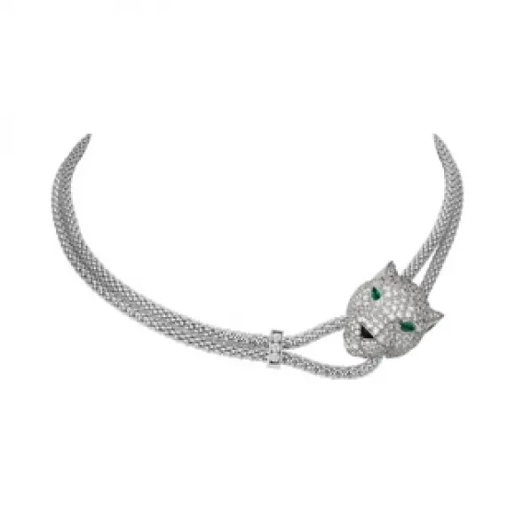 卡地亚/Cartier N7408238 Panthère de Cartier猎豹项链18K白金
