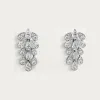 卡地亚/Cartier N8515135 Pluie de Cartier耳环 18K白金 白金 钻石 