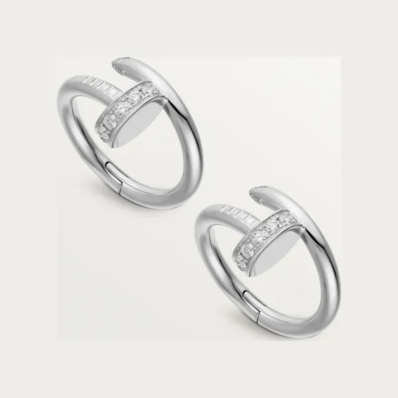 卡地亚/Cartier OG000235 - Juste un Clou袖扣 - 白金 钻石