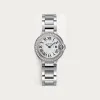 卡地亚/Cartier W4BB0015 - Ballon Bleu de Cartier卡地亚蓝气球腕表 28毫米 精钢 石英 - 28毫米表款 石英机芯 精钢 钻石