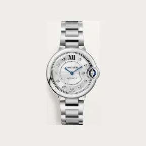卡地亚/Cartier W4BB0021 - Ballon Bleu de Cartier卡地亚蓝气球腕表 33毫米 精钢 自动上链 - 33毫米 自动上链机械机芯 精钢 钻石