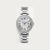 卡地亚/Cartier W4BB0023 - Ballon Bleu de Cartier卡地亚蓝气球腕表 33毫米 精钢 自动上链 - 33毫米 自动上链机械机芯 精钢 钻石