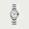 卡地亚/Cartier W4BB0034 - Ballon Bleu de Cartier卡地亚蓝气球腕表 28毫米 精钢 石英 - 28毫米 石英机芯 精钢 钻石