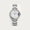 卡地亚/Cartier W4BB0035 - Ballon Bleu de Cartier卡地亚蓝气球腕表 33毫米 精钢 自动上链 - 33毫米表款 自动上链机械机芯 精钢 钻石