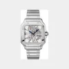卡地亚/Cartier Santos de Cartier镂空腕表 WHSA0007