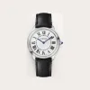 卡地亚/Cartier WSRN0031 Ronde Must de Cartier系列腕表 36毫米 精钢 石英 36 毫米 石英机芯 精钢 非动物性材质表带 