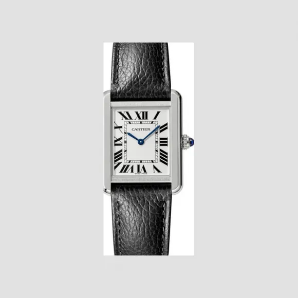 卡地亚/Cartier 坦克系列 石英机芯 女表 WSTA0030【老款型号：W5200005】【新款型号WSTA0042】