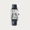 卡地亚/Cartier WSTA0044 Tank Américaine腕表 中号款 精钢 自动上链 中号表款 精钢 皮表带 