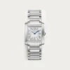 卡地亚/Cartier WSTA0074 - Tank Française腕表 中号 精钢 石英 - 中号表款 石英机芯 精钢