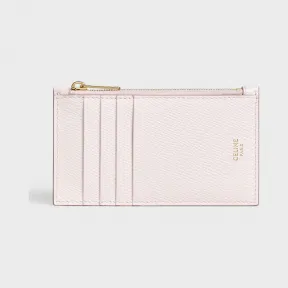 思琳/Celine 女士 短款粒面小牛皮拉链卡包 10B683BEL.25PQ