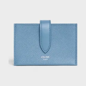 思琳/Celine 女士 粒面小牛皮风琴褶卡包 10B693BFP.07SU