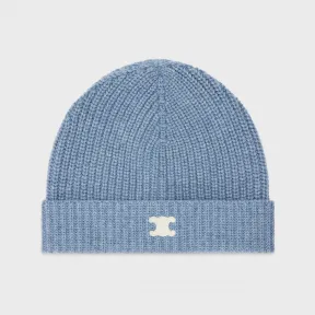 思琳/Celine TRIOMPHE HERITAGE山羊绒无檐帽 2AD95207O.07MR