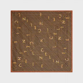 思琳/Celine 女士 斜纹桑蚕丝头巾 2AWB6360U.38AC.TU