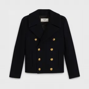 思琳/Celine 女士 短款羊毛厚呢大衣 2M345863C.07MR